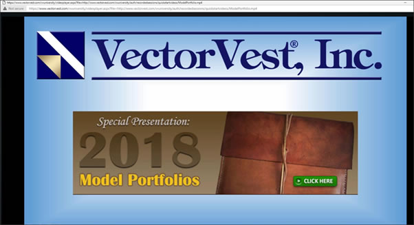 This shows the Start of an Eductional Video on how to use Model Portfolios